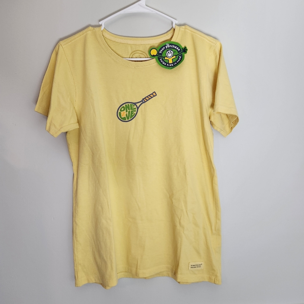 🎾 Life is Good Tennis Tee Shirt